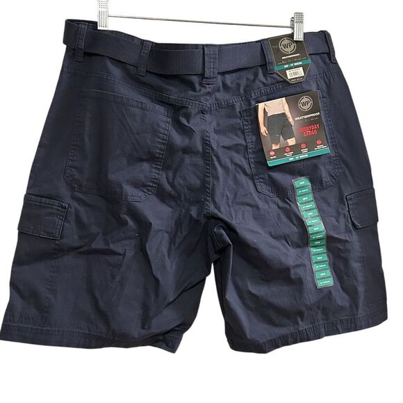 Weatherproof Men's Cargo Shorts Size 38 College Blue Casual Summer - Picture 5 of 13